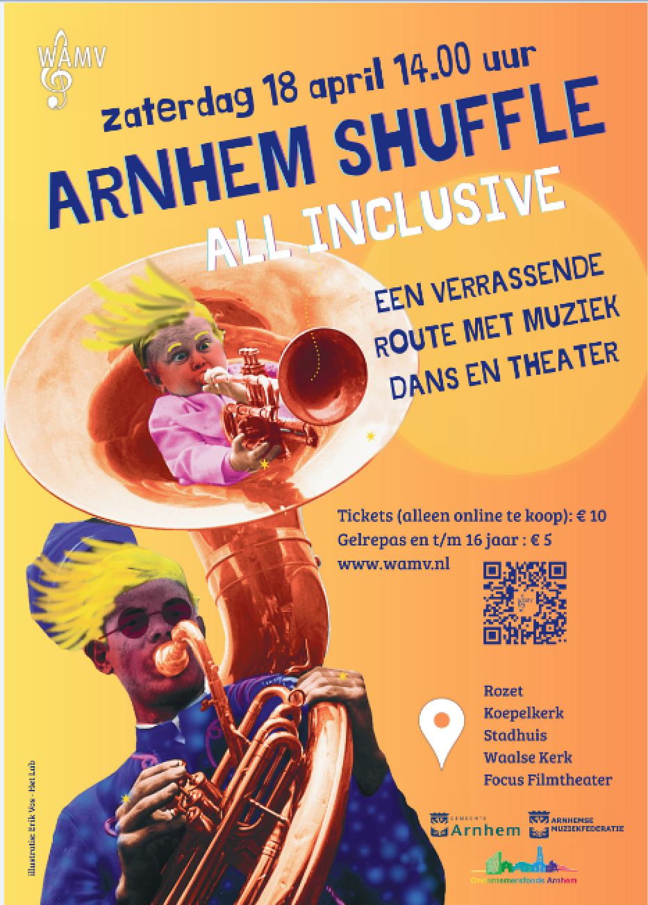 Poster Arnhem Shuffle All Inclusive (A3)